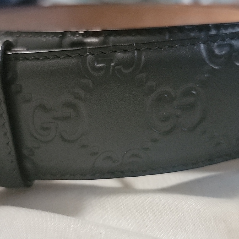 Gucci  Interlocking Leather Belt Size36 - Picture 5 of 9
